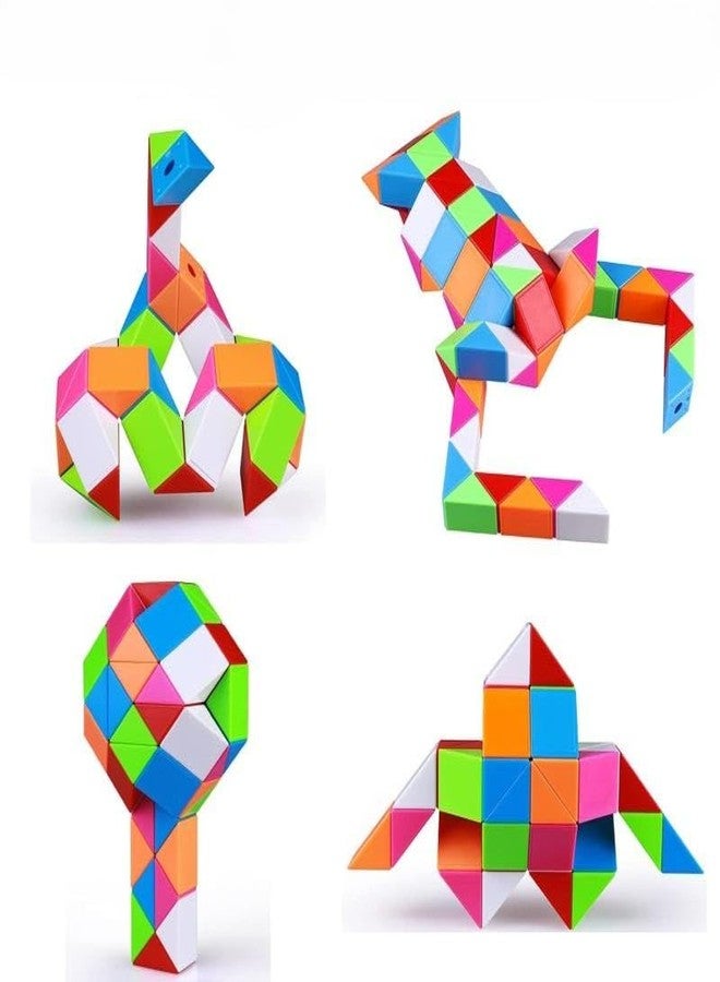 Hawkister QiYi Magic Snake Cube Twist Puzzle (24 Blocks) Wedges Twisted Puzzle Toy - Image 5